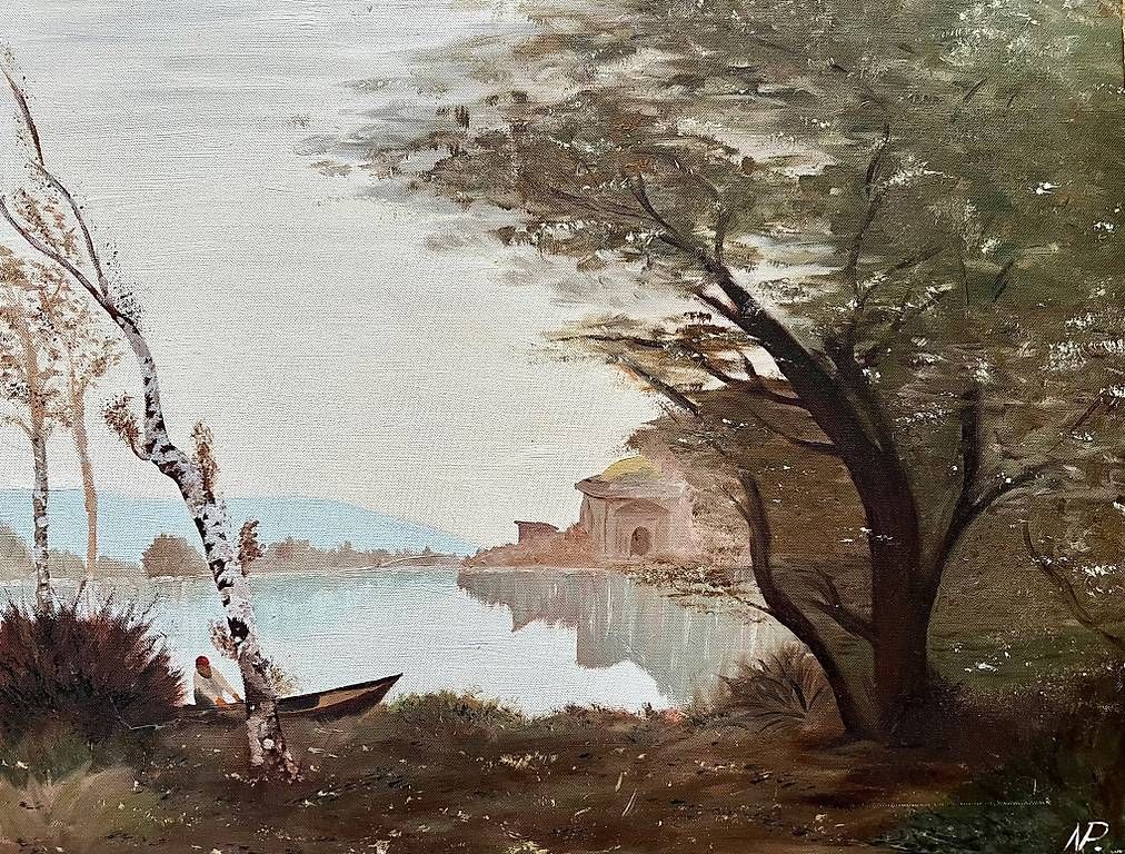 Gemälde: Tableau romantique ambiance automnale  – Gebraucht aus Versoix von L_armoire_d_isa 1