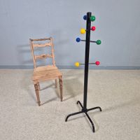 1x Memphis Style Kids Coat Rack, Garderobenständer Garderobe
