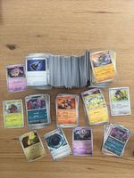 Div. Pokemon Sammelkarten unsortiert guter Zustand
