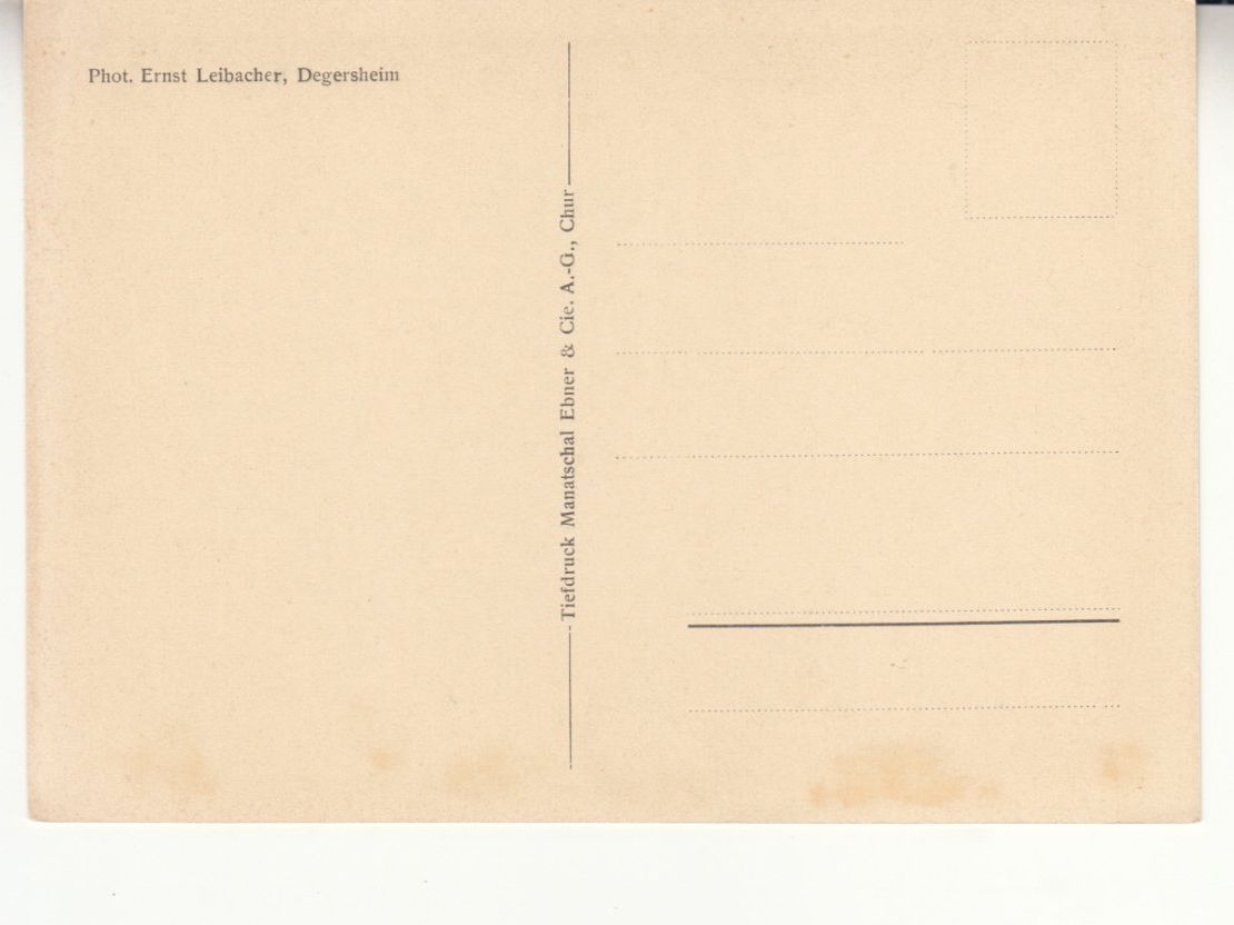 Cartoline postali: Degersheim ca. 1940, Leibacher Photo – Usato da Bürglen TG venduto da StampGraf 1