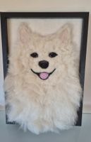 Hunde portrait aus Filz