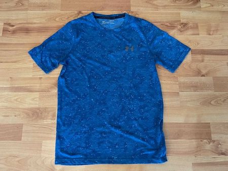Sport Shirt blau, Underarmour Heatgear, Grösse S