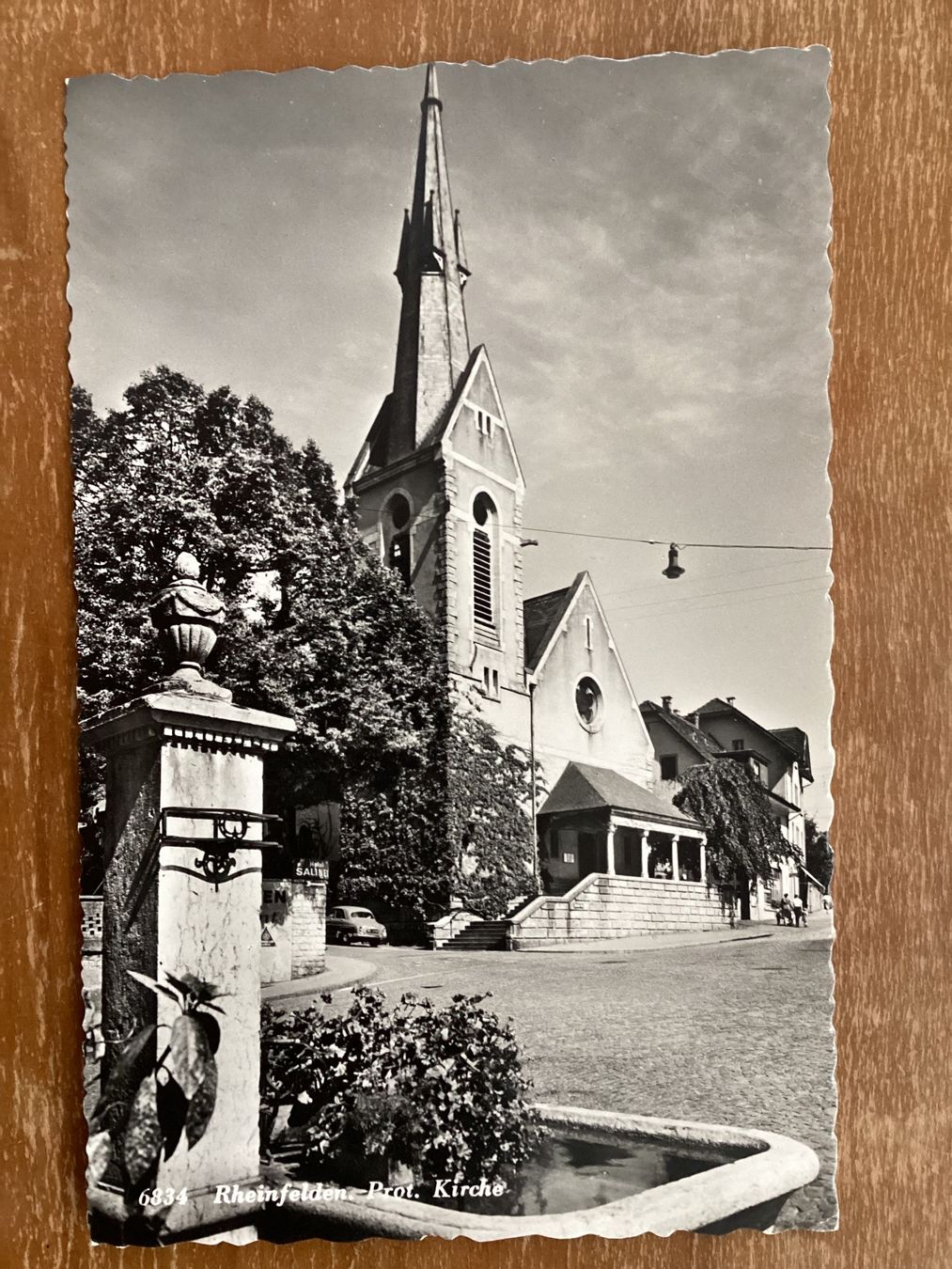 Ansichtskarten: AK Rheinfelden, protestantische Kirche – Gebraucht aus Zürich von tol_b7c7