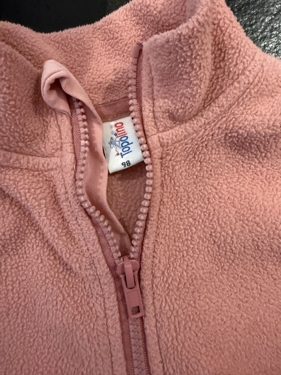 Jacken & Mäntel: Fleecejacke Topomini Grösse 98 rosa – Gebraucht aus Strengelbach von schnaeusel 1