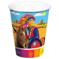 Indianer F / Pappbecher 0.25l
