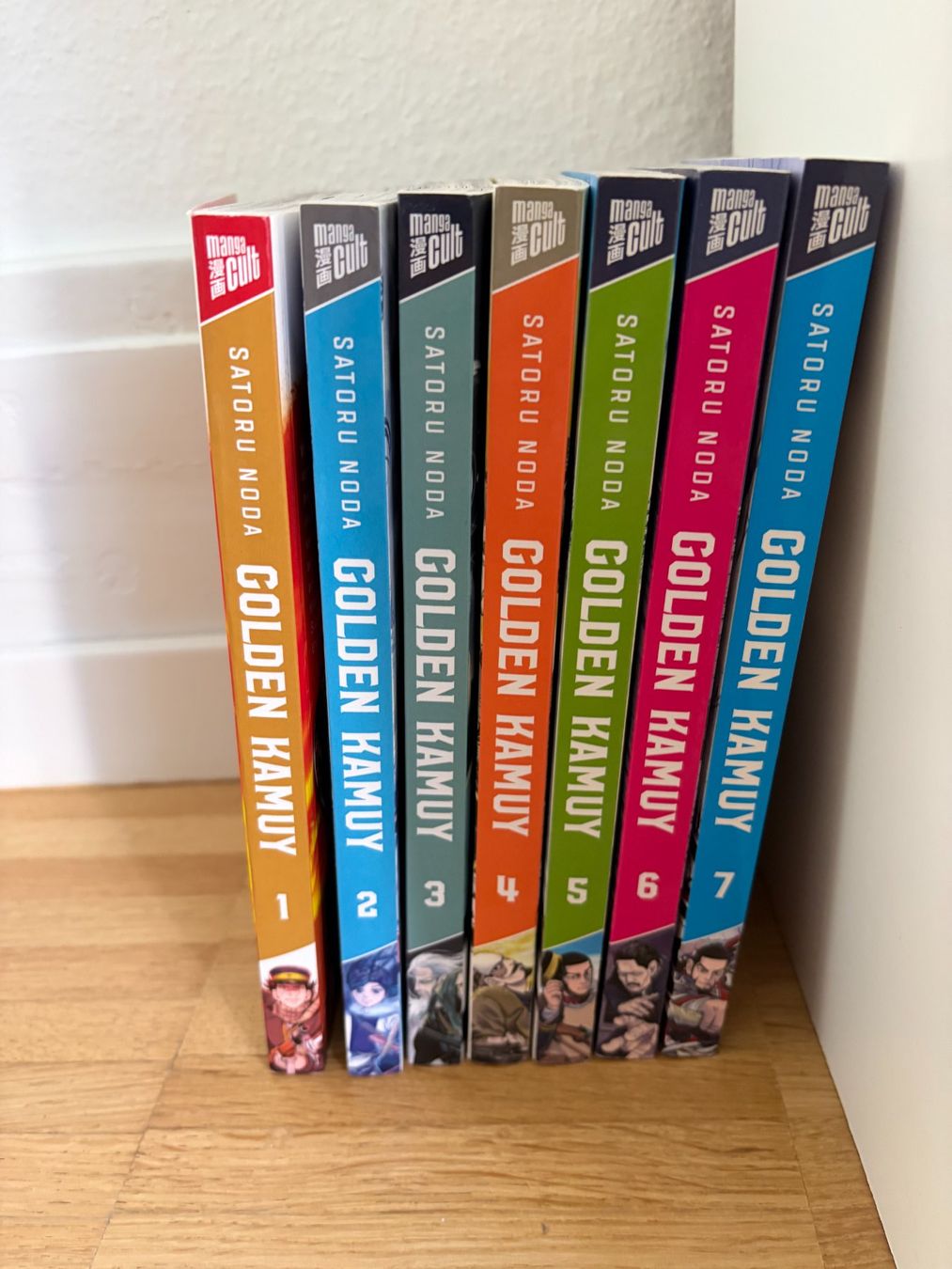 BD: Golden Kamuy Band 1-7 – D'occasion à Zürich par zamiduri 1