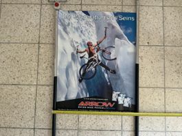 Arrow Bike Poster, "Die Faszination des Seins", Rarität!