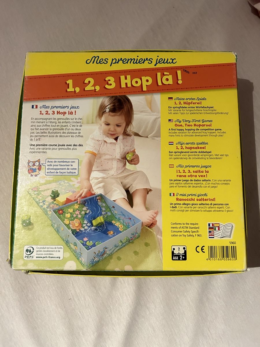 Haba Giochi: Jeu 1, 2, 3 Hop là! – Usato da Reconvilier venduto da Panda90 1