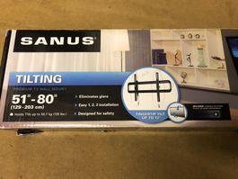 Sanus VLT5 TV Wandhalterung, 51-80 Zoll, guter Zustand!