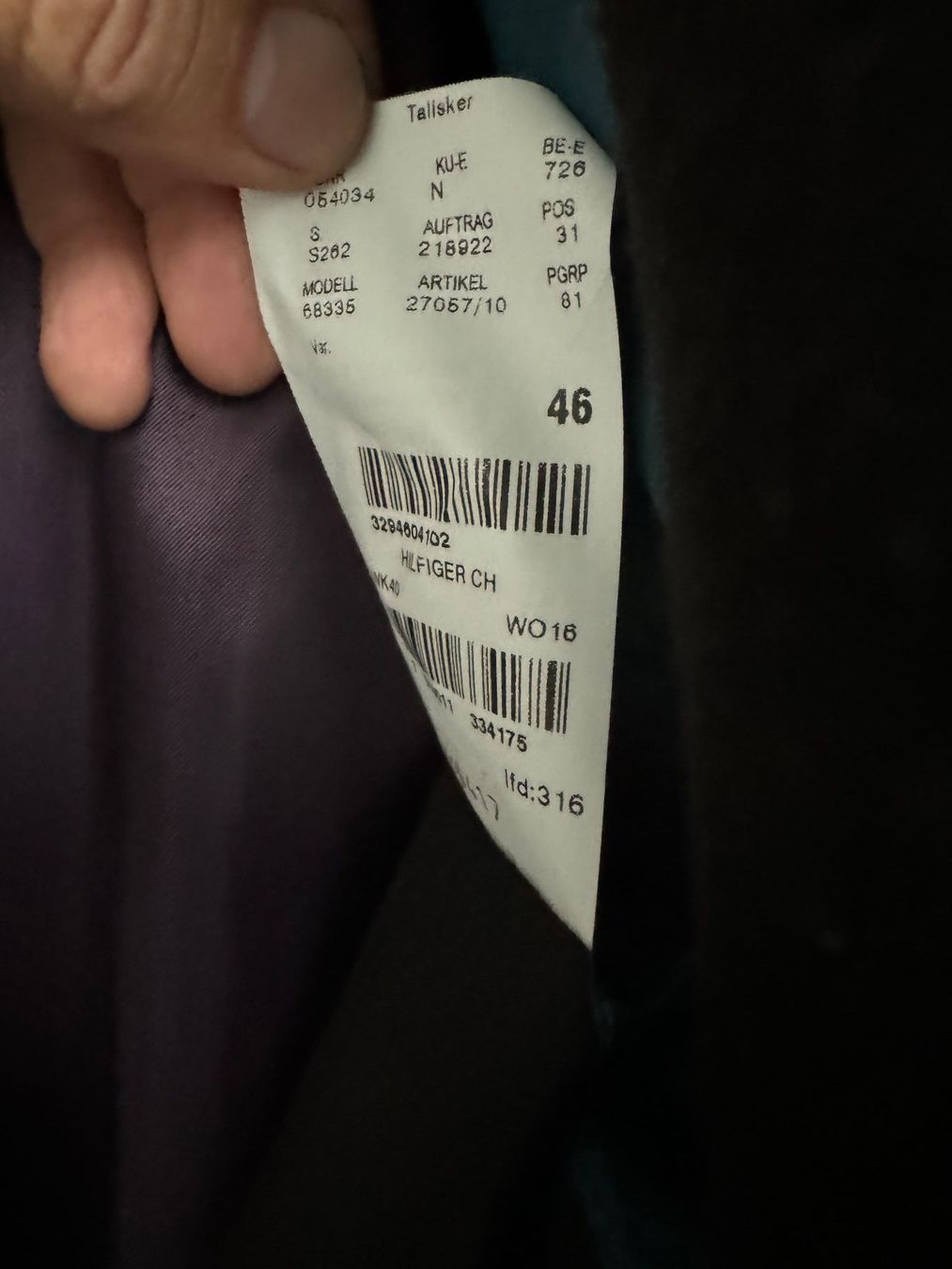 Tommy Hilfiger Mäntel: Tommy Hilfiger Mantel Schwarz 46 – Gebraucht aus Wald ZH von Flight69 5