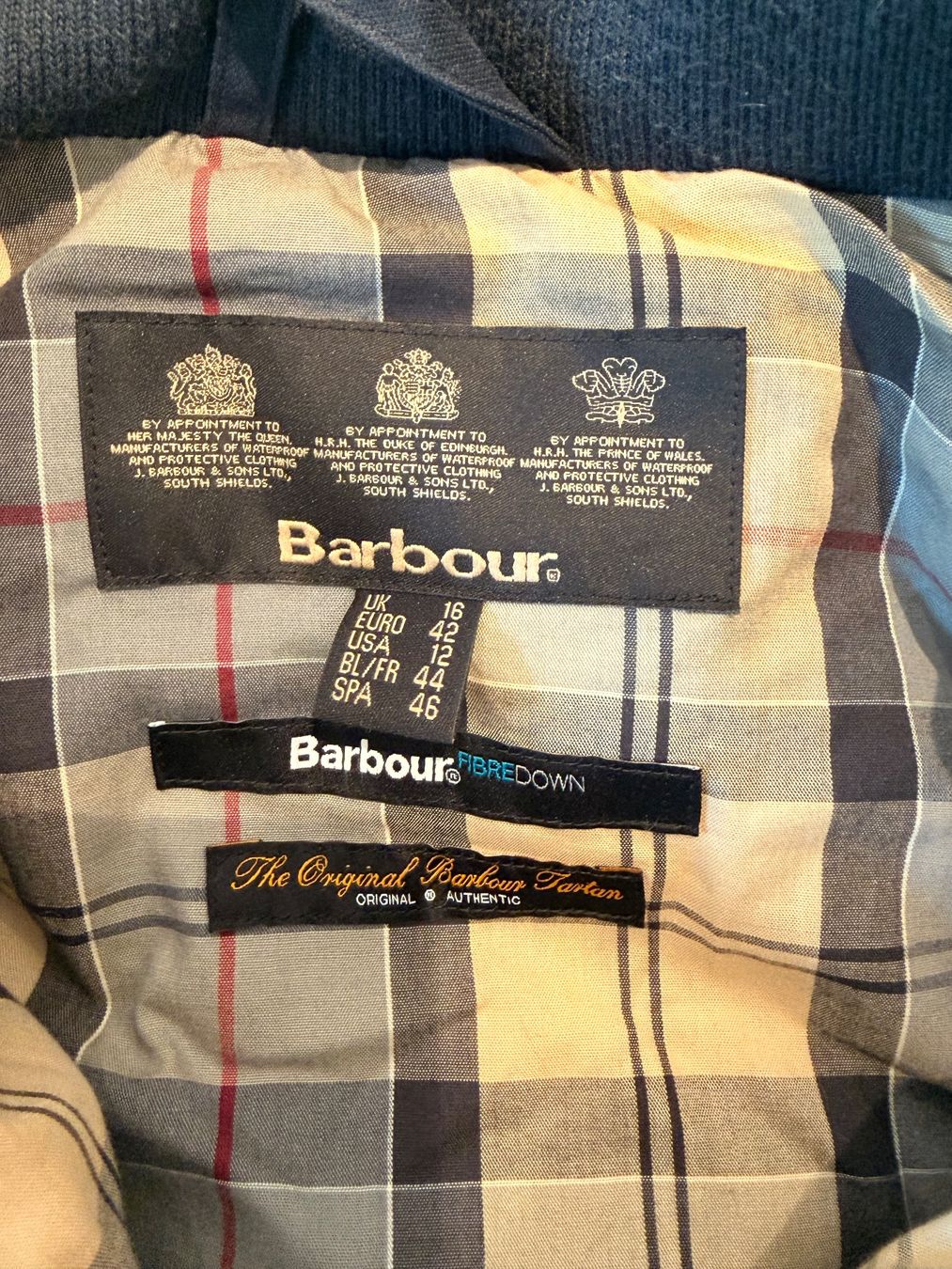 Barbour Mäntel: Barbour Wintermantel blau gr 42 – Gebraucht aus Ebmatingen von anniussi 3