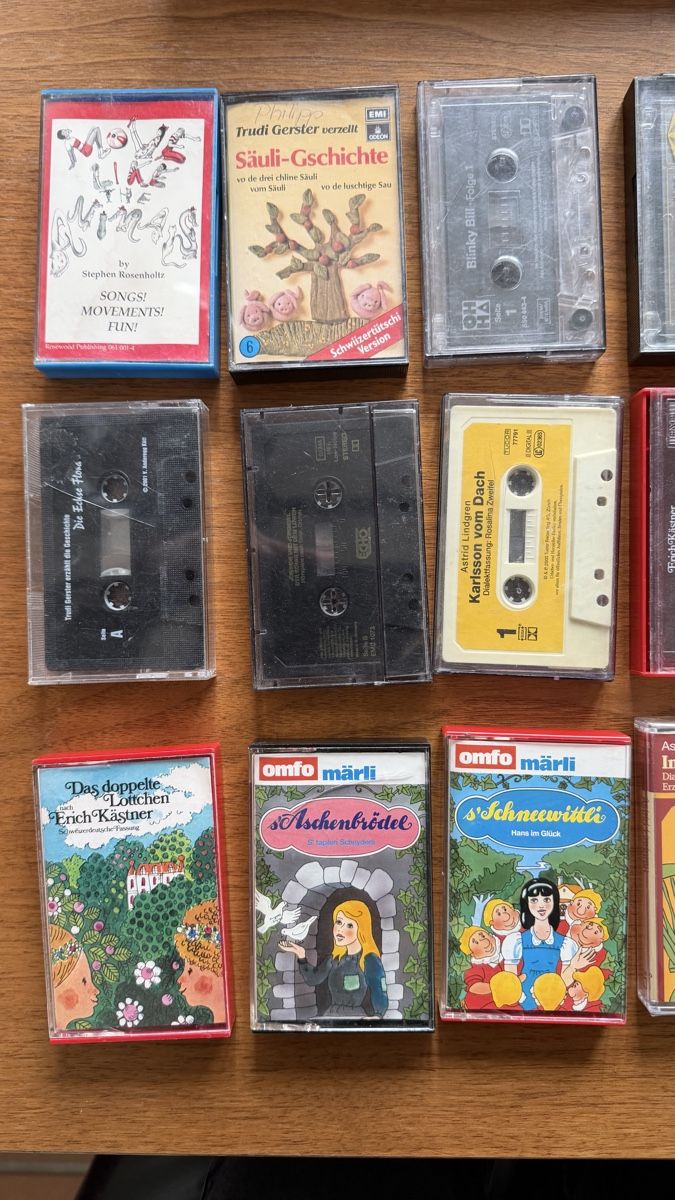 Musicassette: 22 Kassetten für Kinder – Usato da Eschenbach SG venduto da MarThu 1