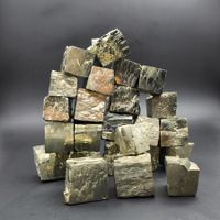 ANGEBOT! KUBISCHE GOLDENE PYRIT, 100% natürlich - MEDIUM