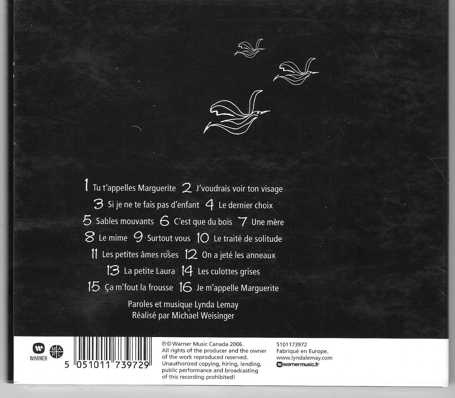 CD: LYNDA LEMAY  -  MA SIGNATURE – Usato da Bex venduto da Giorgiob 1