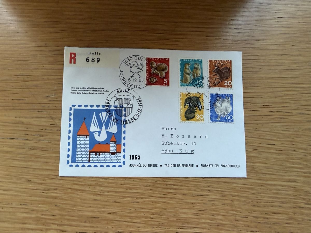 Tutti i francobolli: 5 mal Tag der Briefmarke – Usato da Murgenthal venduto da Tina_4055 6
