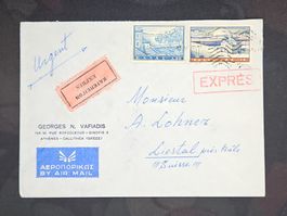 CL25 Enveloppe + Timbre Grèce 1962