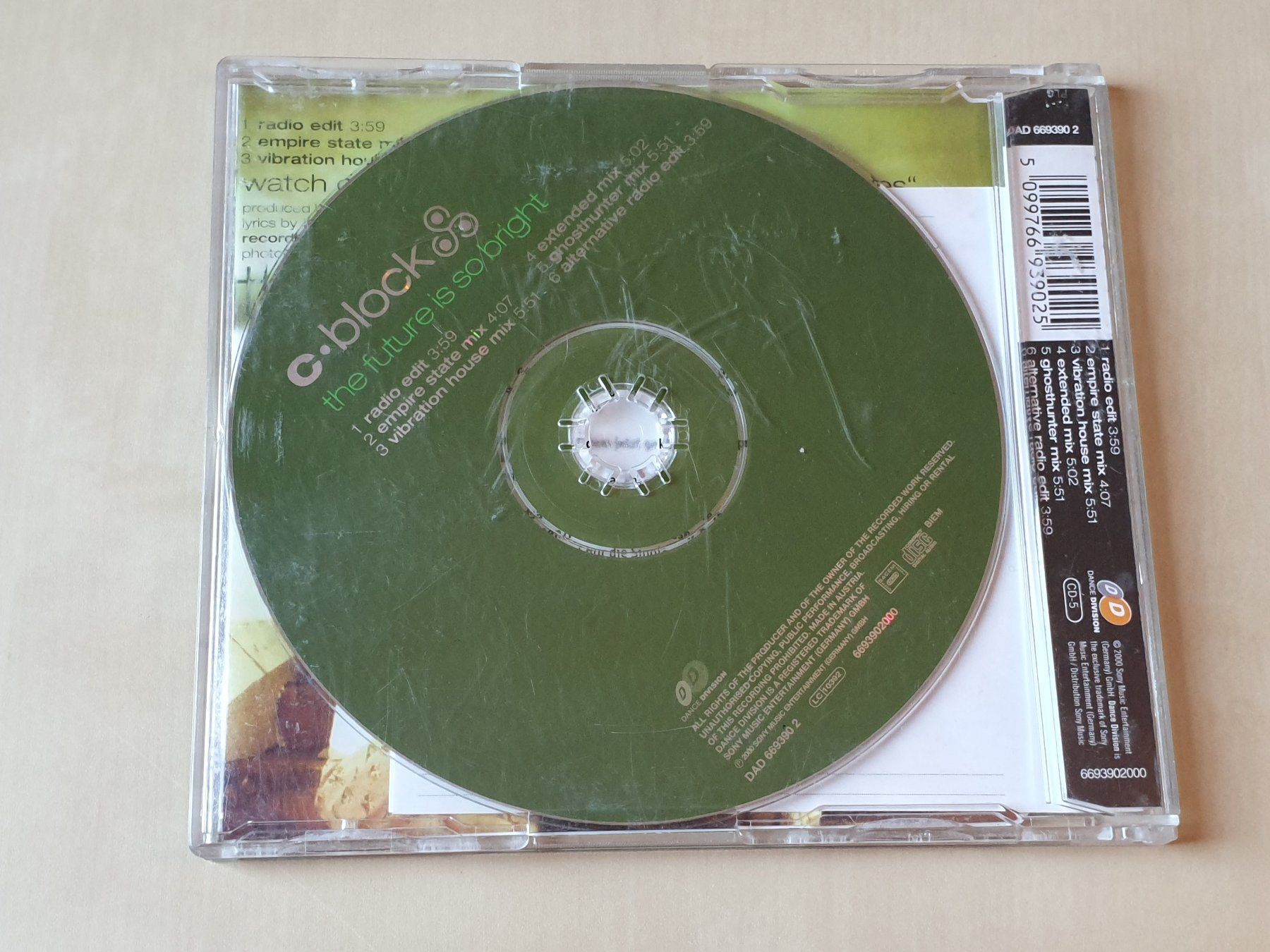 CDs: C Block the future is so bright – Gebraucht aus Stansstad von collectorsshop 1