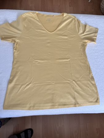 Calida T-Shirt Damen Gelb Gr. M, Top Zustand, ideal für den
