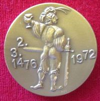 Schlacht bei Grandson 1476 - Bronze 33 mm