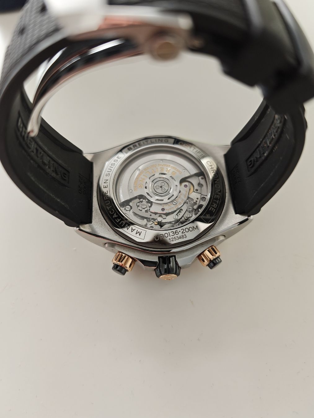 Breitling Orologi: Breitling Super Chronomat B01 – Nuovo (secondo la descrizione) da Stetten AG venduto da ami_twy8 2