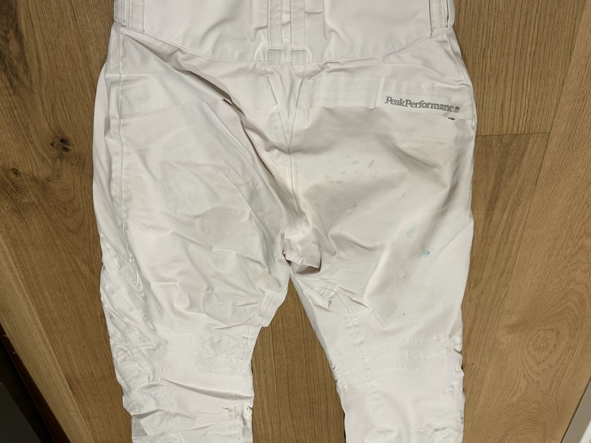 Peak Performance Pantaloni: Peak Performance, pantalon ski, blanc rose, taille M – Difettoso da Lausanne venduto da lav_5rwz 3