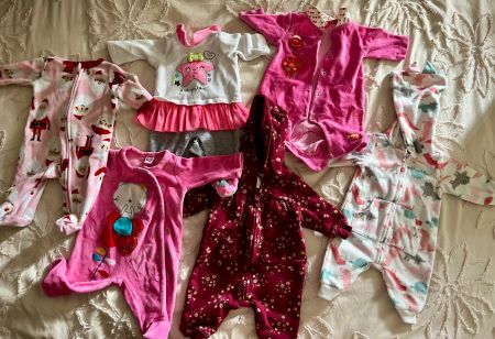 🌸 Newborn Babykleidung (Größe 50) für Mädchen 🌸