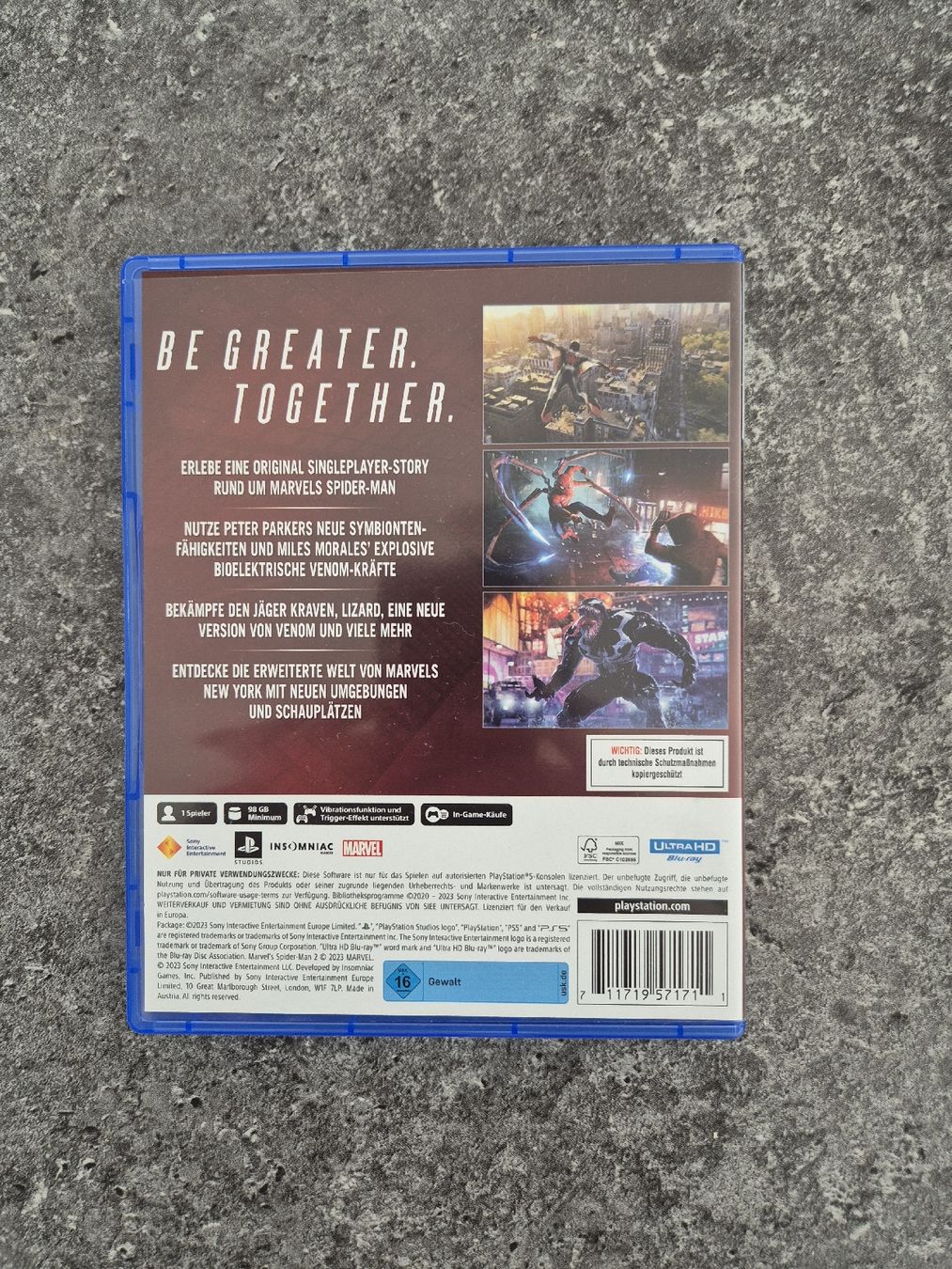Sony Giochi: PS5 Spider-man 2 Playstation 5 Spiderman 2  – Nuovo (secondo la descrizione) da Meilen venduto da Mr_Tzuki 2
