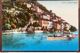 6X Ticino - Gandria - Bateaux - Belles cartes anciennes