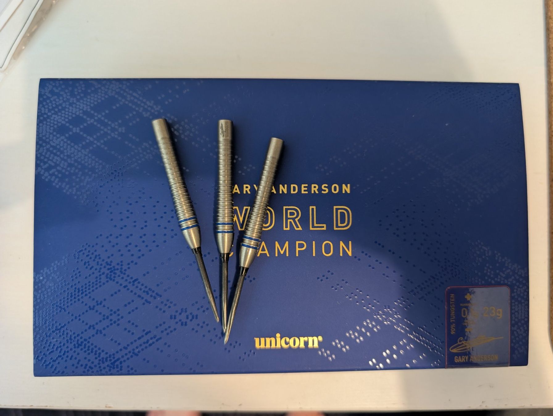 Freccette: Gary Anderson 23g Darts, Phase6 – Usato da Sursee venduto da hab_zz8x