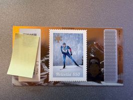 Swiss Crypto Stamp 5.0 "bronze" ID 2 Dario Cologna **