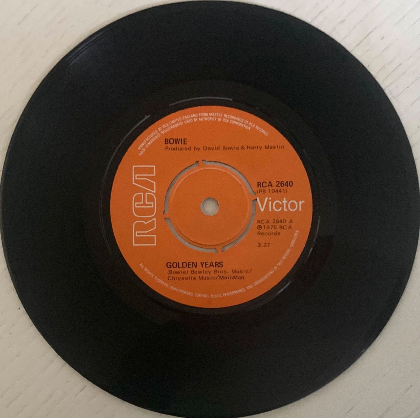 Dischi in vinile: DAVID BOWIE - GOLDEN YEARS – Usato da Poliez-Pittet venduto da Newtown-Records