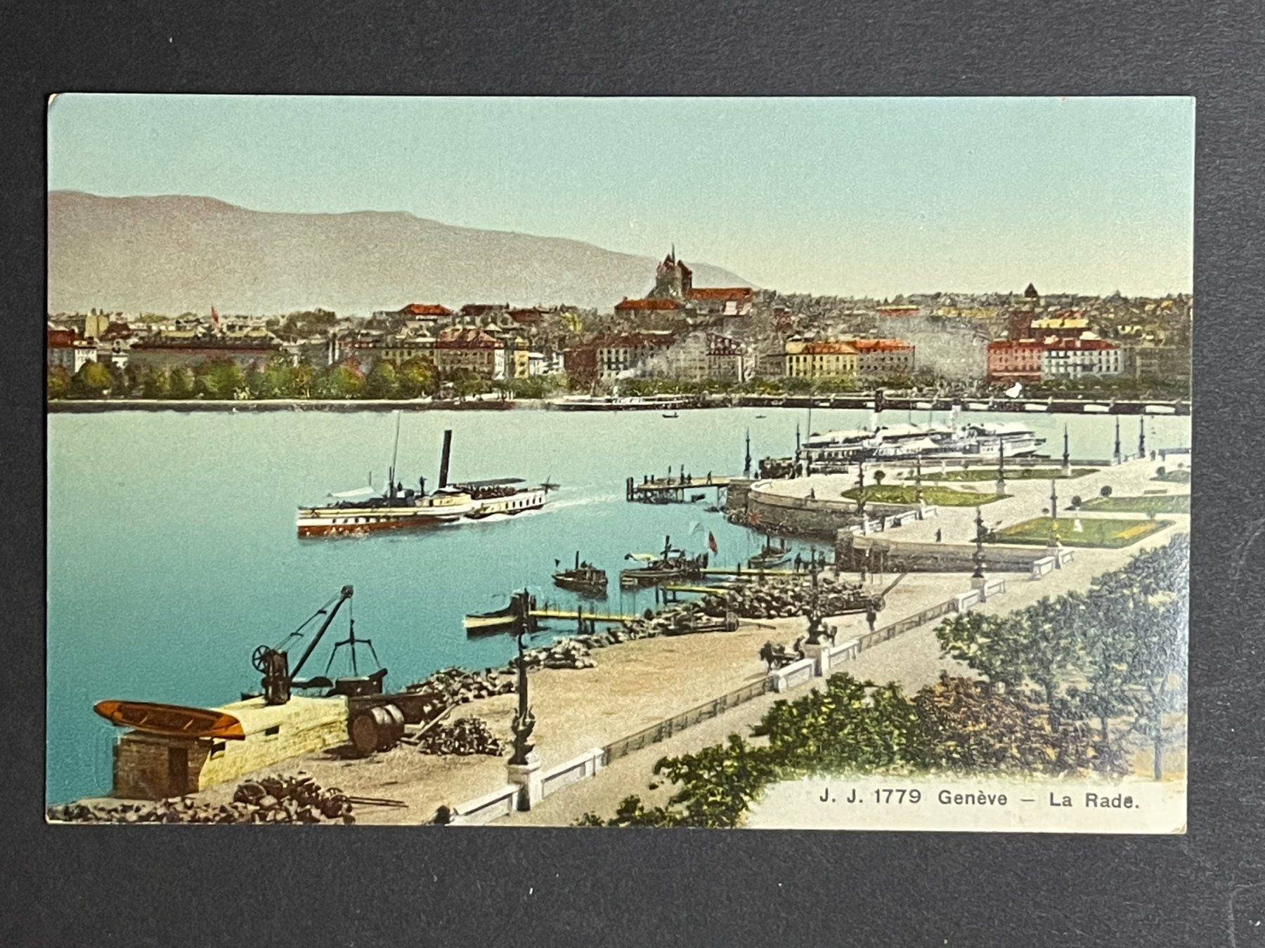 Cartoline postali: Genf, La Rade – Usato da Steg VS venduto da danwer74