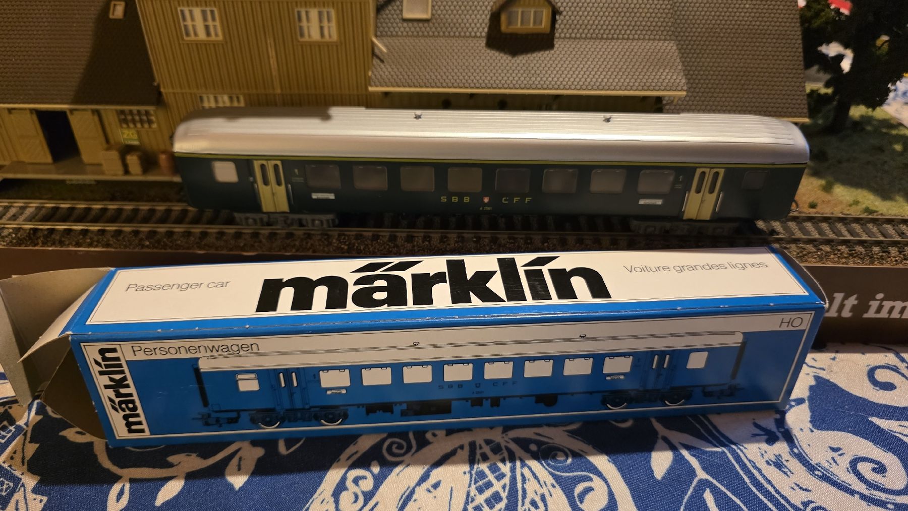 Märklin Modellini di ferrovie: märklin 4066 SBB Personen Wagen – Usato da Meikirch venduto da Drystan