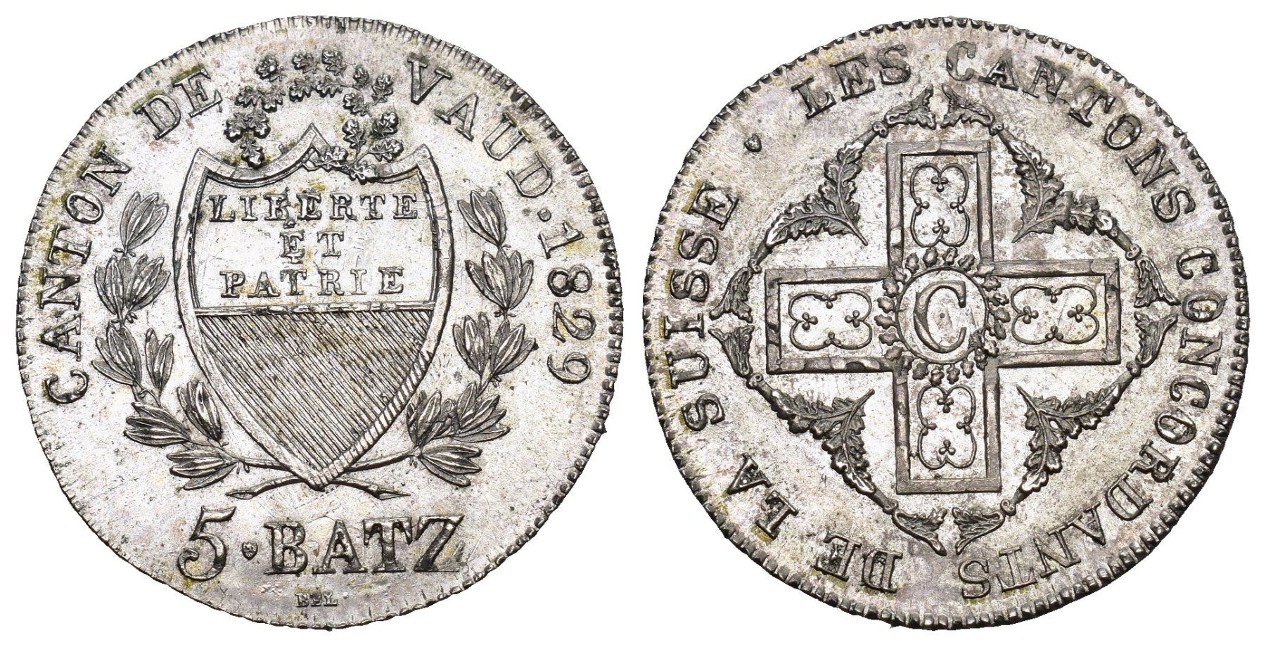 Toutes les monnaies: Waadt 1829 – D'occasion à Bern par numismatictops