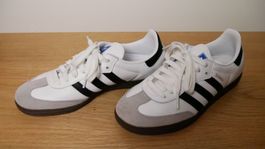 Adidas Originals Samba weiss schwarz grau Sneaker