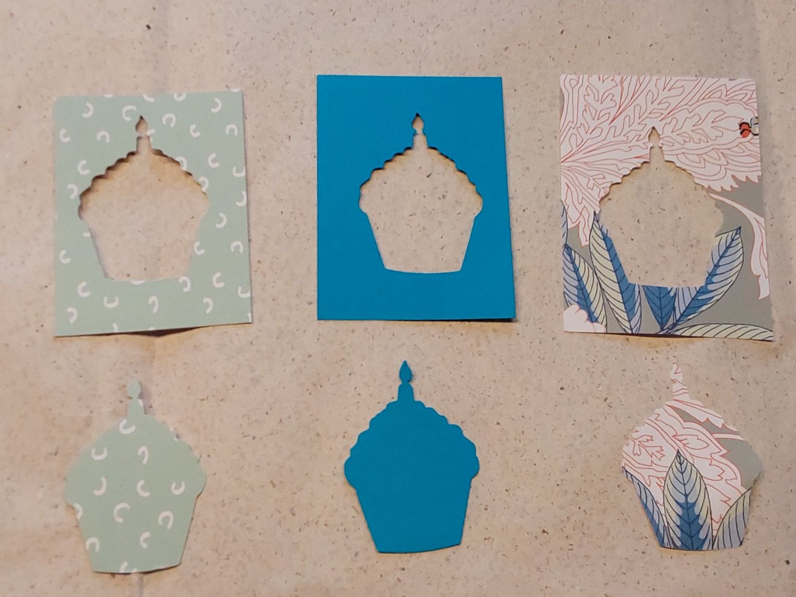 Kit bricolage: Motiv Stanzer Cupcake – Usato da Rüegsbach venduto da hpl02 3