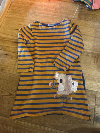 Next Kleid, Grösse 98, gestreift mit Koala Applikation