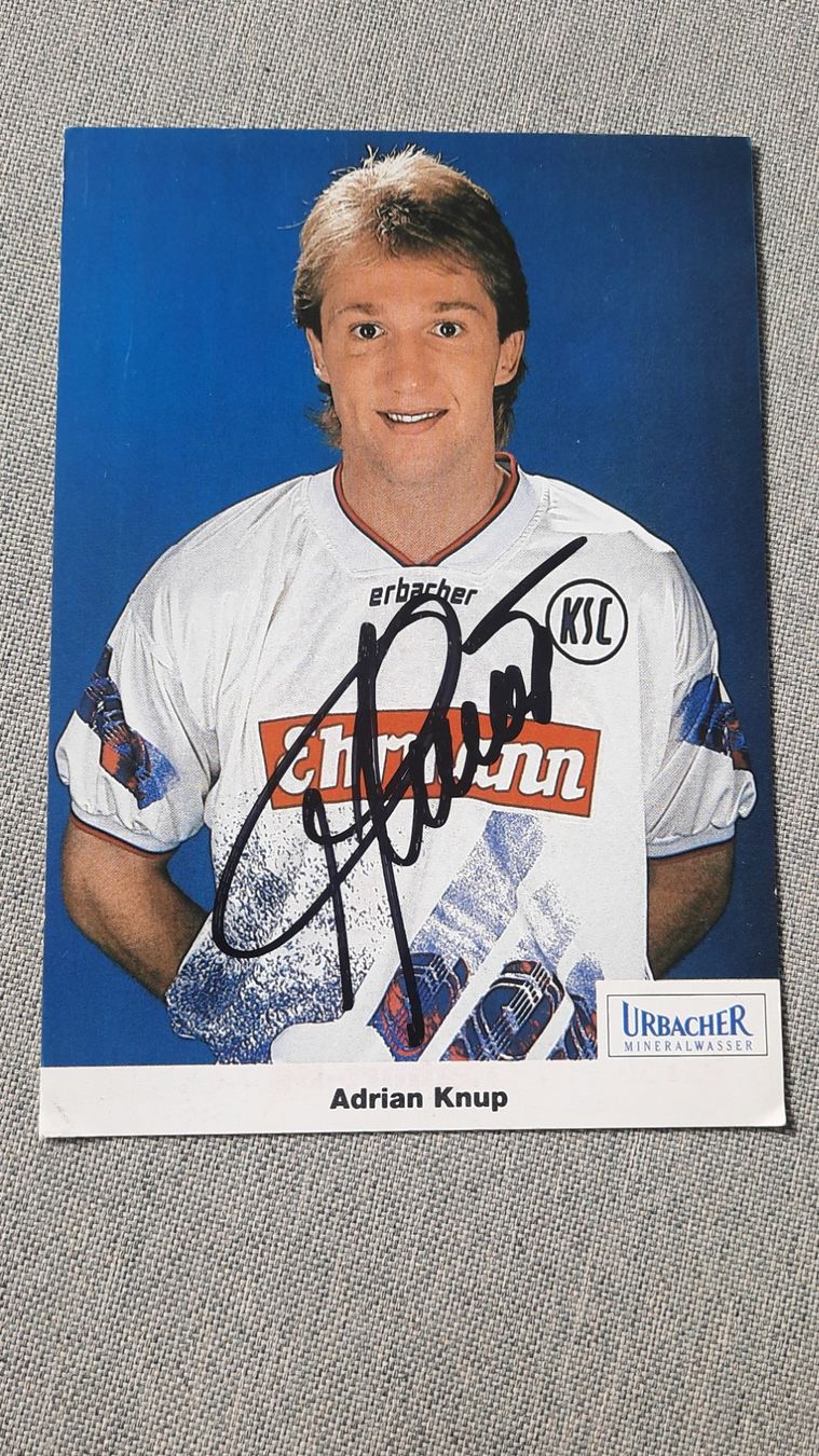Autogramme: Autogrammkarte Adrian Knup – Gebraucht aus Schmerikon von Olympia04
