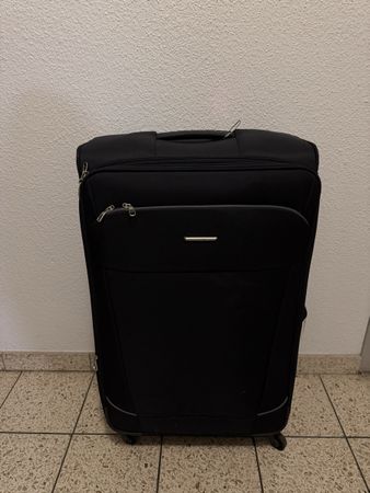 Samsonite schwarzer Trolley, Sommerferien, Reisen, 75cm H