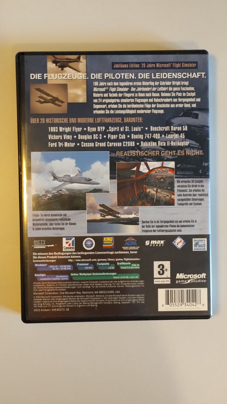 Microsoft Giochi: Microsoft Flight Simulator 2004: A Century of Flight – Usato da Nottwil venduto da oli_5z78 1