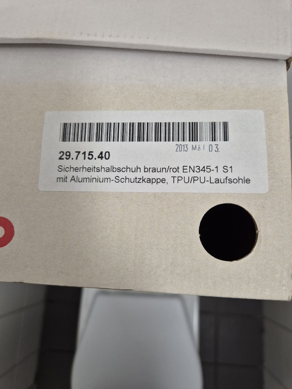 Scarpe da uomo: Sicherheitsschuhe Arbeitsschuhe Gr. 40 – Nuovo (secondo la descrizione) da Wasterkingen venduto da mimi964 2