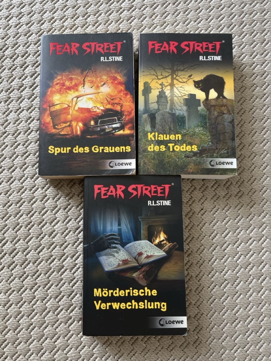Livres: Fear Street, 3 Doppelbände – D'occasion à Solothurn par Bobesch08