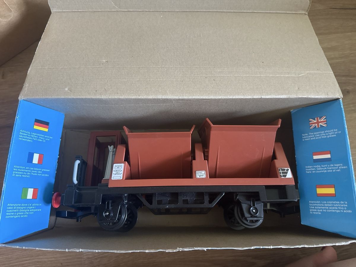 Modellini di ferrovie: Playmobil 4112 Güterwagen gebraucht – Usato da Mörschwil venduto da Alrud99