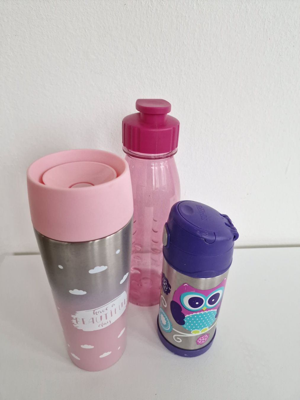 Migros Borracce & Thermos: Drei Getränkeflaschen – Usato da Hallau venduto da CHACLA