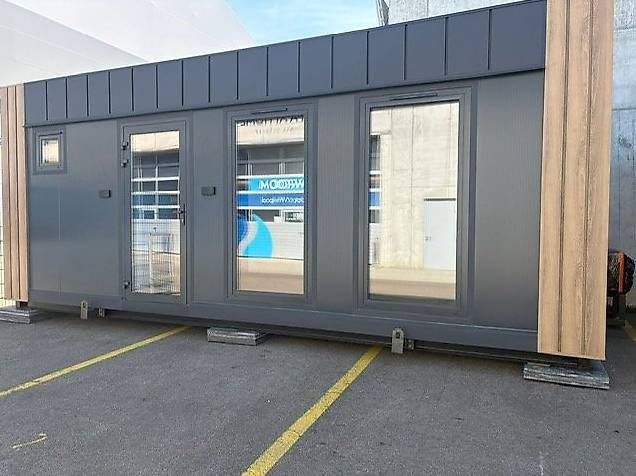 Baucontainer: Moderner Wohn- & Bürocontainer 7m × 3 m / 00117 – Gebraucht aus St. Gallen von Spa_at_Home911