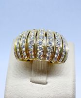 750 Gold Ring mit 1.20 Ct Brillanten 17.20 Gramm