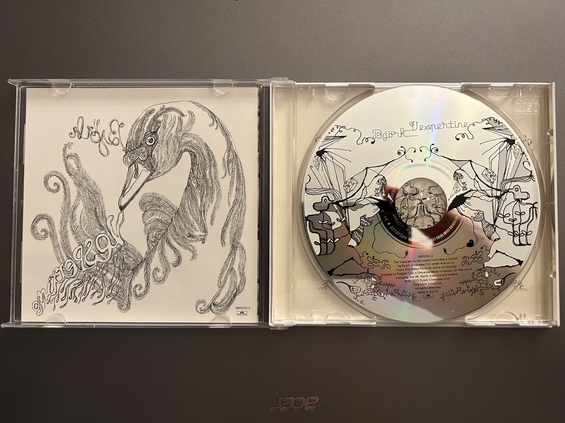 CD: Björk Vespertine - signiert – Usato da Dübendorf venduto da Kofetti_21 1
