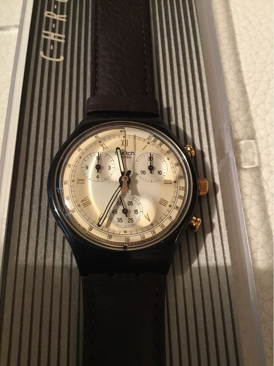 Swatch Orologi: Swatch chrono – Nuovo e nell'imballaggio originale da Neuchatel venduto da RinoICF