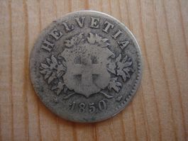 (P2) 20 Rappen 1850