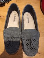 Damen Slipper Julietta grau Grösse 39 neuwertig